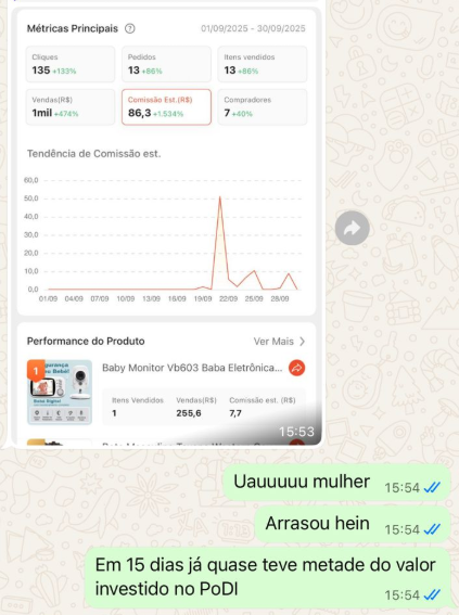 Depoimento Instagram - Andreza Farias